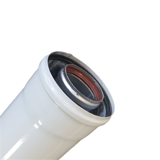 50 cm Hermetik Kombi / Şofben Baca Uzatma Borusu (Markasız)