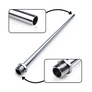 50 cm Nipelli Çubuk Radyatör Bağlantı Borusu 1/2x16 mm