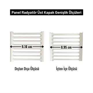 70 cm x 9 cm Panel Radyatör Üst Kapak Izgara Tip 22