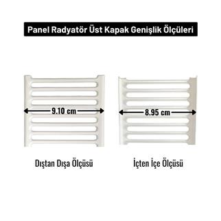 120 cm x 9 cm Panel Radyatör Üst Kapak Izgara Tip 22