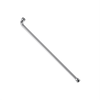 60 cm  Dirsekli Pex Radyatör Bağlantı Borusu-Krom Uzatma Çubuğu