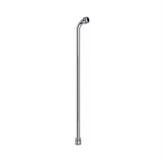 60 cm  Dirsekli Pex Radyatör Bağlantı Borusu-Krom Uzatma Çubuğu