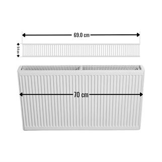 70 cm Panel Radyatör Üst Kapak Izgara Tip 22