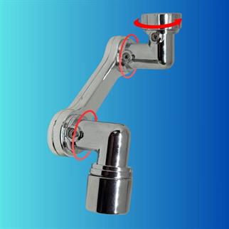 Akrobat Perlatör Çok Fonksiyonlu Hareketli Dönebilen Musluk Ucu