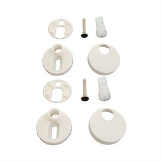 Amortisörlü Yavaş Kapanan Klozet Kapağı Menteşe ve Montaj Seti