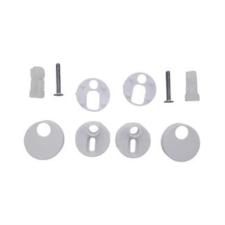 Amortisörlü Yavaş Kapanan Klozet Kapağı Menteşe ve Montaj Seti