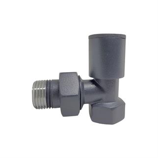 Antrasit Havlupan Vanası Normal Köşe-1/2x1/2