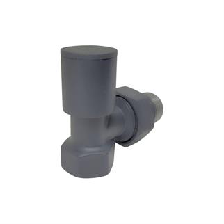 Antrasit Havlupan Vanası Normal Köşe-1/2x1/2