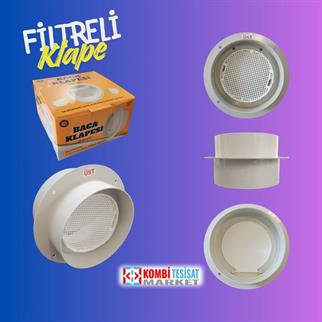 Aspritör Baca Klapesi-Filtreli Çekvalfli