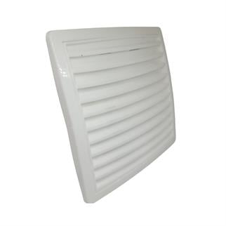 Ayarlı Duvar Menfezi Kare Tip Düz Panjurlu