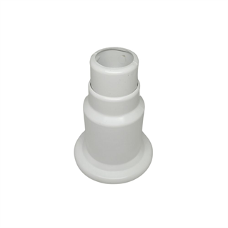 Ayarlı Tekli Boru Gizleme Beyaz