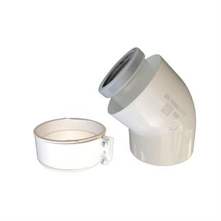 Baymak Premix Yoğuşmalı 45 Derece Baca Dirsek