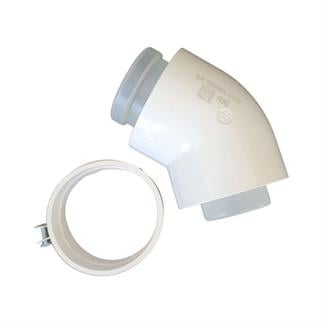 Baymak Premix Yoğuşmalı 45 Derece Baca Dirsek