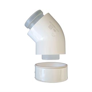 Baymak Premix Yoğuşmalı 45 Derece Baca Dirsek