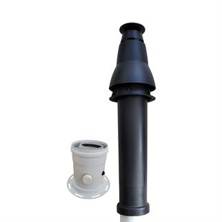 Baymak Premix Yoğuşmalı Dik Baca Seti (Flanşlı Adaptör Dahil) 60x100 mm