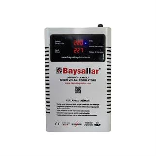 Baysallar Mikro İşlemcili Kombi Voltaj Regülatörü 500 Va