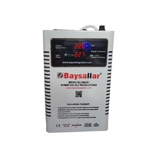 Baysallar Mikro İşlemcili Kombi Voltaj Regülatörü 500 Va