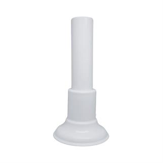 Boru Gizleme Aparatı Tekli Ayarlı Hareketli Yuvarlak Beyaz