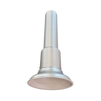 Boru Gizleme Aparatı Tekli Sabit Yuvarlak Eloksal