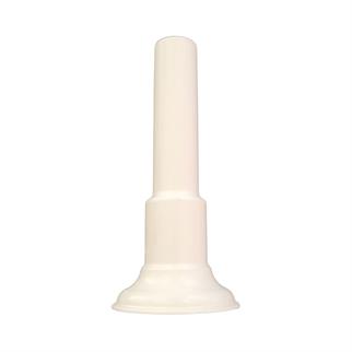 Boru Gizleme Aparatı Tekli Sabit Yuvarlak Beyaz