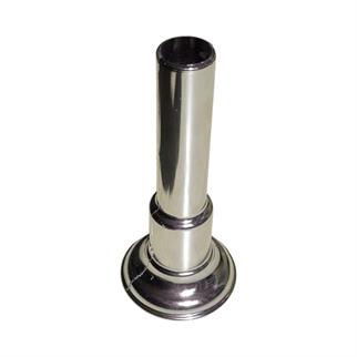 Boru Gizleme Aparatı Tekli Sabit Yuvarlak Krom