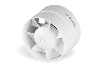 Bosch Kanal Tipi Banyo Aspiratörü / Fanı 1200 Serisi Beyaz 100 mm Çap