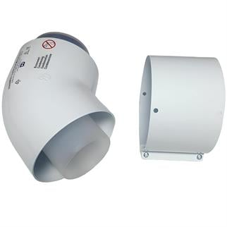 Demirdöküm Atromix Baca İlave Dirsek 45 Derece