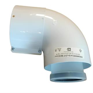 Demirdöküm Atromix Baca İlave Dirsek 90 Derece