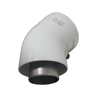 Demirdöküm Hermetik Baca Dirsek 45 Derece - Orjinal