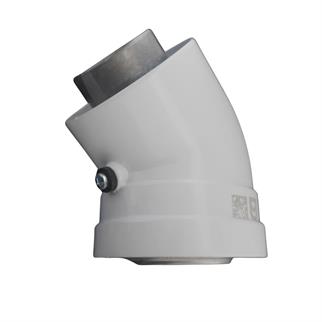 Demirdöküm Hermetik Baca Dirsek 45 Derece - Orjinal