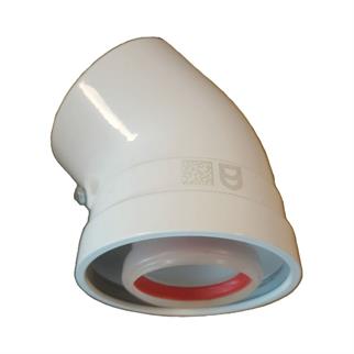 Demirdöküm Nitron Condens-Nitromix Baca İlave Dirsek 45 Derece