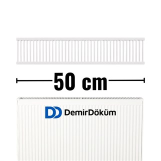 7231100501-Demirdöküm Panel Plus Tip 22 Radyatör Üst Kapak Izgarası 50 cm