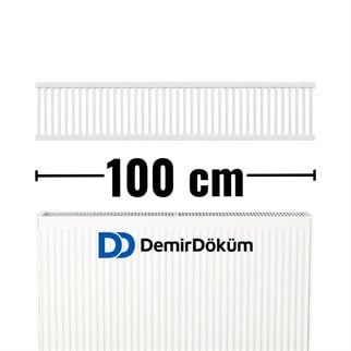 7231101001-Demirdöküm Panel Plus Tip 22 Radyatör Üst Kapak Izgarası 100 cm