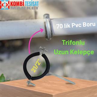 DN65-21/2 Uzun Trifonlu Boru Kelepçesi