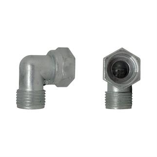 Doğalgaz Ocak Bağlantı Dirseği 1/2