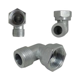 Doğalgaz Ocak Bağlantı Dirseği 1/2