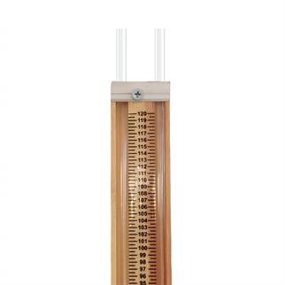 Doğalgaz Test Aleti-Ahşap U Manometre-Hortumlu-120 mbar