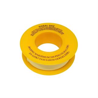 Doğalgaz ve Lpg Teflon Bantı Sarı
