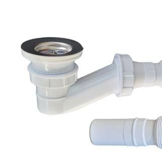 Duş Teknesi Gider Bağlantı Sifonu - Körüklü Rekorlu Duş Trobleni