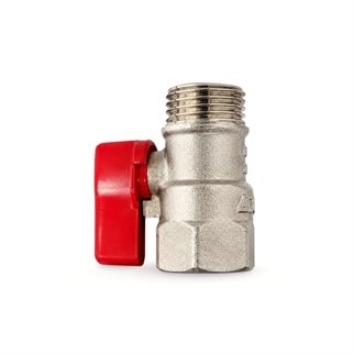 Eca 1/2 Mini Küresel Vana-Kırmızı