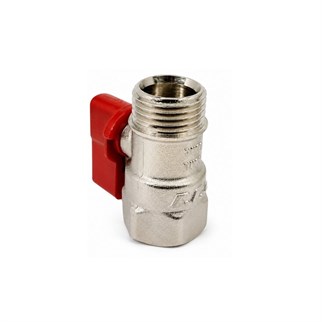 Eca 1/2 Mini Küresel Vana-Kırmızı