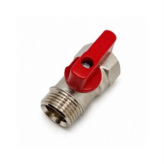 Eca 1/2 Mini Küresel Vana-Kırmızı
