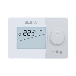 AKILLI ODA TERMOSTATLARI-Eca-Eca Poly Smart Akıllı Oda Termostatı-Wifi-7006903011