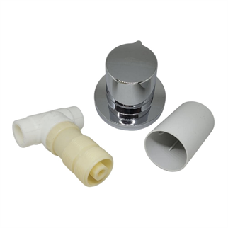 Eca Serel Smooth Gömme Rezervuar Seti (Mat Buton+Gizli Vana)