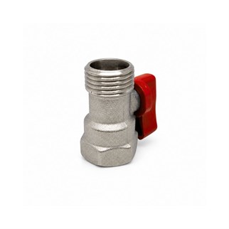 Ekonomik Mini Küresel Vana 1/2 Kırmızı