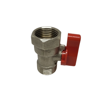 Ekonomik Mini Küresel Vana 1/2 Kırmızı