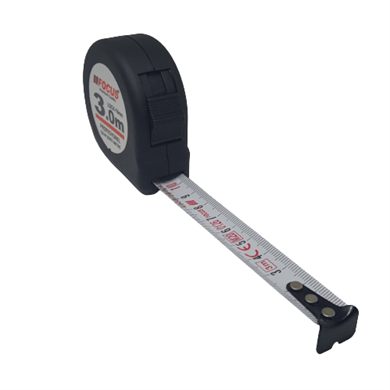 Focus Şerit Metre 3 mt x 16 mm 1.Kalite Siyah