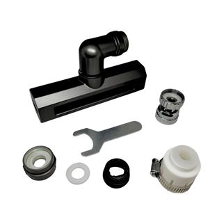 Fonksiyonel Ayarlanabilir Musluk Başlığı Akıllı Perlatör Siyah