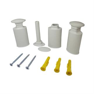 Havlupan Montaj Seti Oval Beyaz