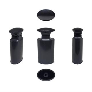 Havlupan Montaj Seti Oval Siyah